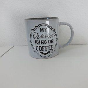 (#J) BOSTON WAREHOUSE ( My broom runs on coffee)